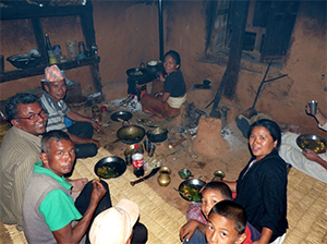 A family of eight can now cook and eat in a pollution-free environment.